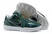 nike kobe 4 protro tennis chaussures sport iv green